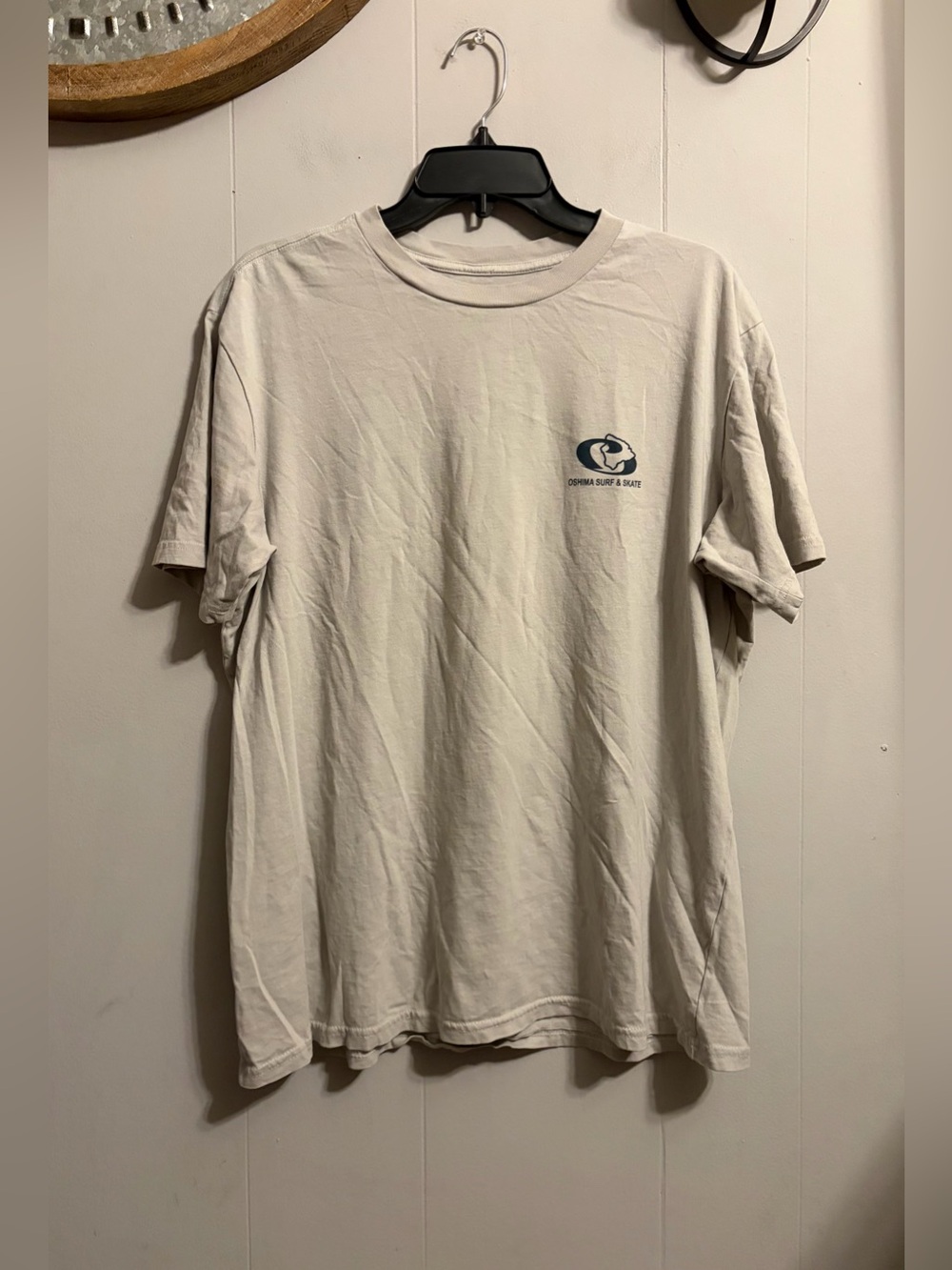 Men's Crew Neck T-Shirt - Light Gray